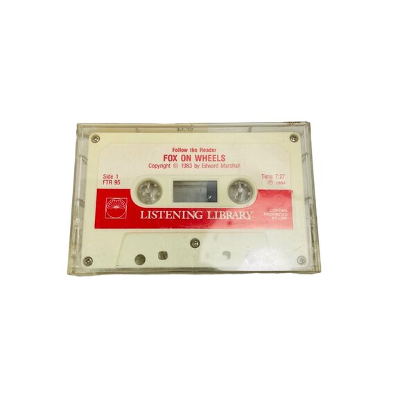 Fox On Wheels Book & Cassette Set By Edward Marshall & James Marshall - Picture 5 of 14